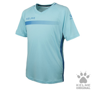 K16Z2003 Short Sleeve Football Shirt Mint Green/Light Lake Blue