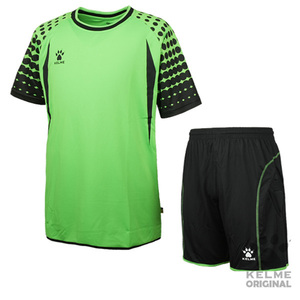 k15z012 Short Sleeve Football Set Neon Green